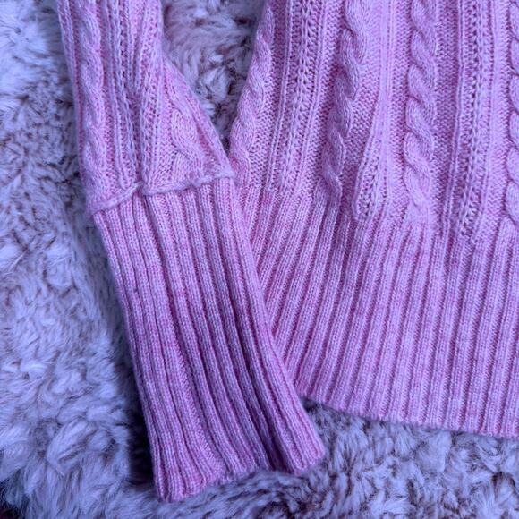 Y2k baby pink aeropostale vneck sweater - Picture 5 of 7